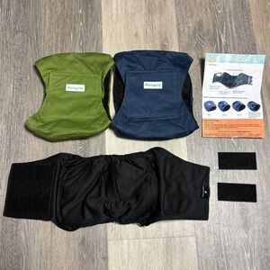 Paw Legend Reusable Dog Diaper Pants Size M Dog Belly Band Pet Underwear 3 Pack
